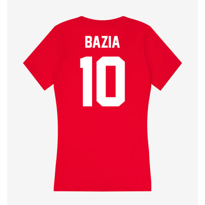 Gonzaga - NCAA Men's Soccer : Alexander Bazia - Women's V-Neck T-Shirt-1