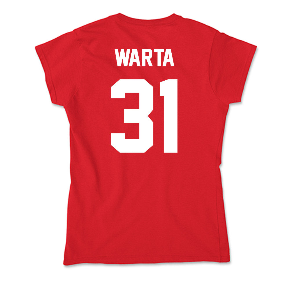 Gonzaga - NCAA Women's Soccer : Emelia Warta - Soft Style Women’s T-Shirt-1