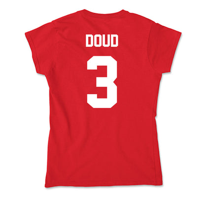 Gonzaga - NCAA Men's Soccer : Ethan Doud - Soft Style Women’s T-Shirt-1