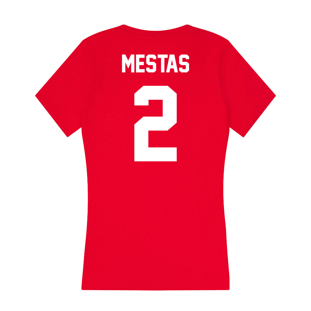 Gonzaga - NCAA Baseball : Gage Mestas - Women's V-Neck T-Shirt-1