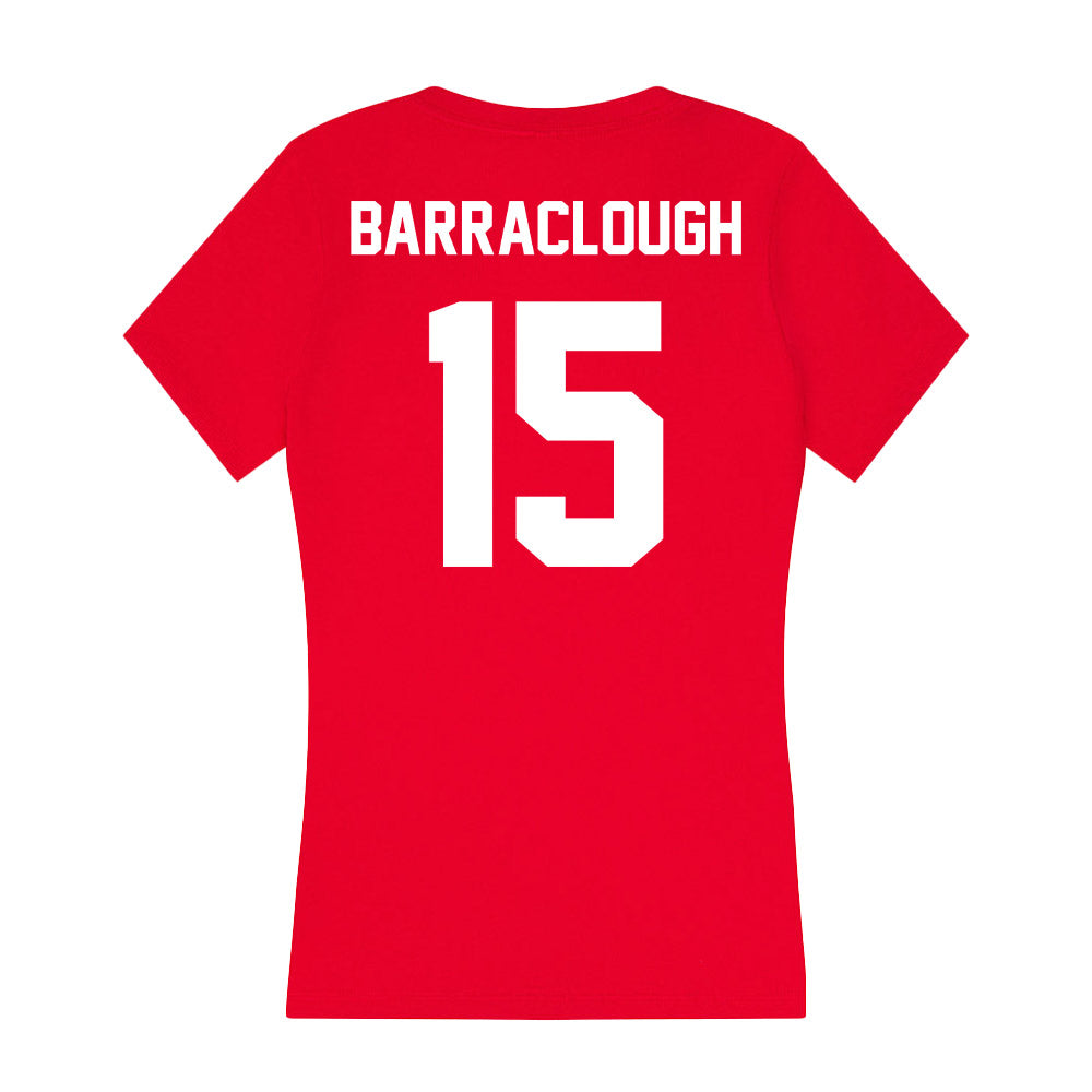 Gonzaga - NCAA Women's Soccer : Taryn Barraclough - Women's V-Neck T-Shirt-1