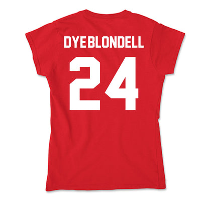 Gonzaga - NCAA Women's Soccer : Addison Dye-Blondell - Soft Style Women’s T-Shirt-1