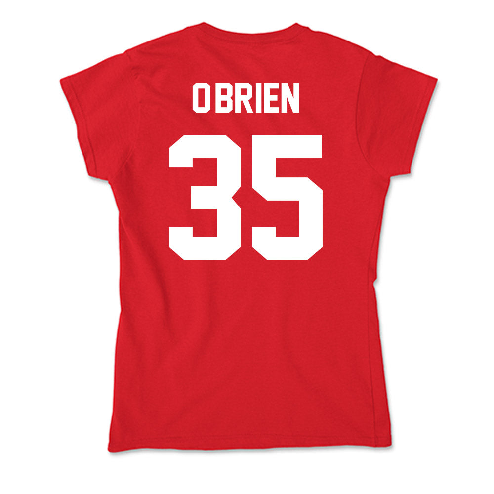 Gonzaga - NCAA Baseball : Finbar O'Brien - Soft Style Women’s T-Shirt-1