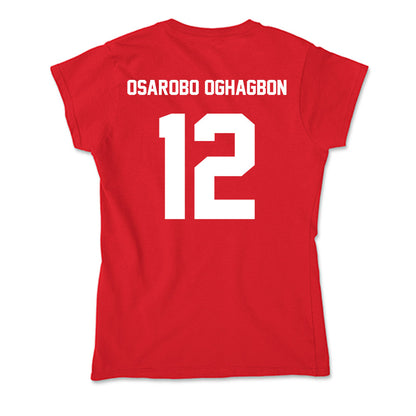 Gonzaga - NCAA Women's Basketball : Christabel Osarobo Oghagbon - Soft Style Women’s T-Shirt-1