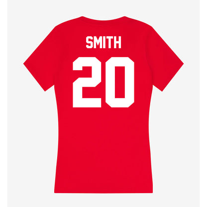 Gonzaga - NCAA Women's Basketball : taylor smith - Women's V-Neck T-Shirt-1