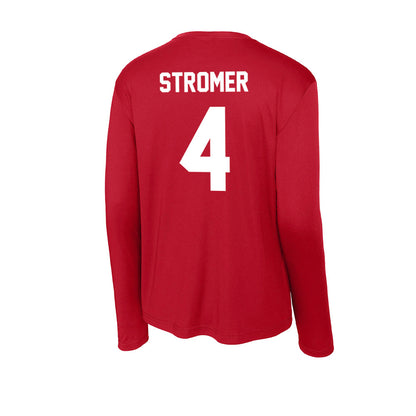 Gonzaga - NCAA Men's Basketball : Dusty Stromer - Activewear Long Sleeve T-Shirt