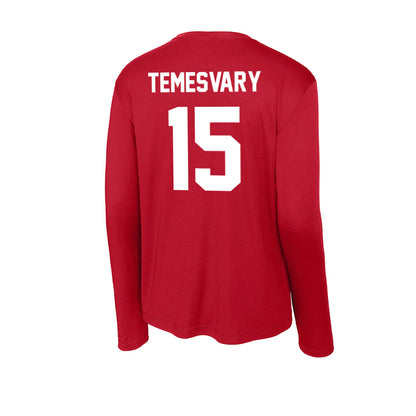 Gonzaga - NCAA Baseball : Vincent Temesvary - Activewear Long Sleeve T-Shirt