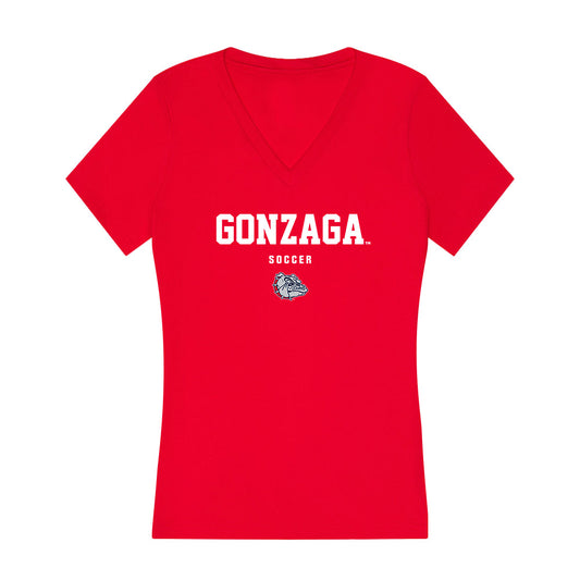 Gonzaga - NCAA Men's Soccer : Dashiell Stein - Women's V-Neck T-Shirt-0