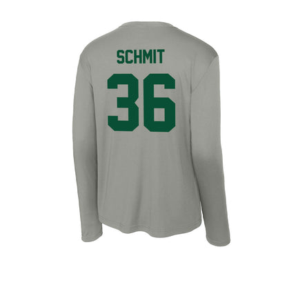 Baylor - NCAA Acrobatics & Tumbling : Novalee Schmit - Activewear Long Sleeve T-Shirt-1