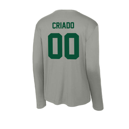 Baylor - NCAA Acrobatics & Tumbling : Sofia Criado - Activewear Long Sleeve T-Shirt-1