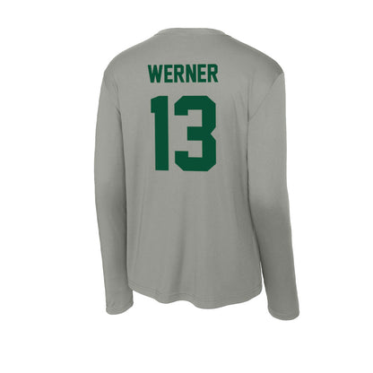 Baylor - NCAA Acrobatics & Tumbling : Madden Werner - Activewear Long Sleeve T-Shirt-1