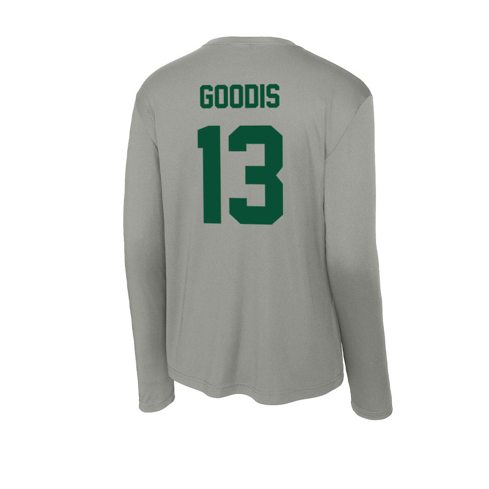 Baylor - NCAA Men's Basketball : James Goodis - Activewear Long Sleeve T-Shirt-1
