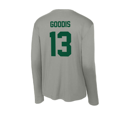 Baylor - NCAA Men's Basketball : James Goodis - Activewear Long Sleeve T-Shirt-1