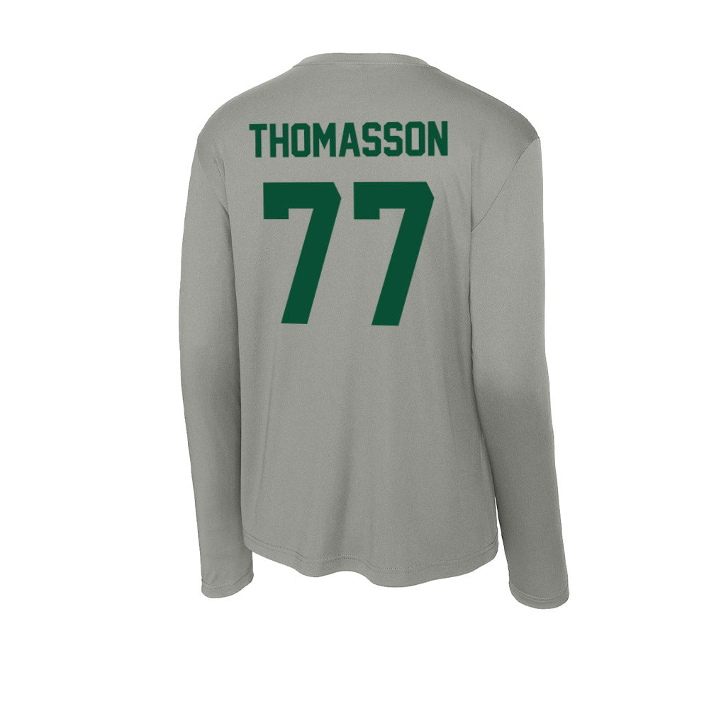 Baylor - NCAA Football : Colton Thomasson - Activewear Long Sleeve T-Shirt-1