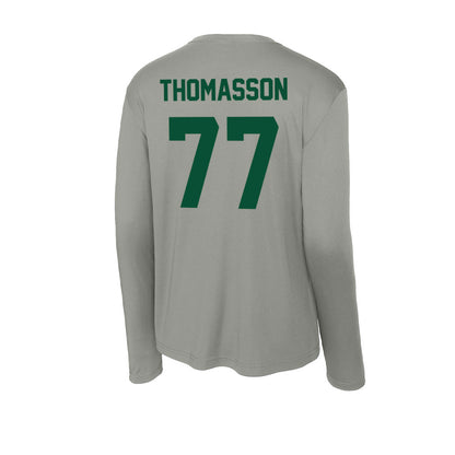 Baylor - NCAA Football : Colton Thomasson - Activewear Long Sleeve T-Shirt-1