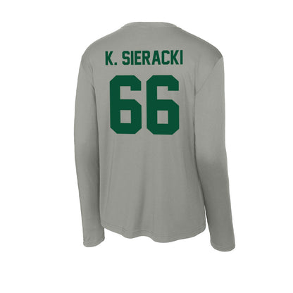 Baylor - NCAA Football : Koltin K. Sieracki - Activewear Long Sleeve T-Shirt-1