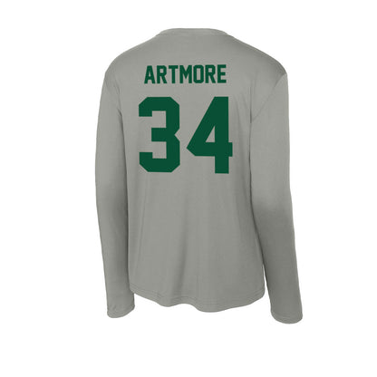 Baylor - NCAA Football : MJ Artmore - Activewear Long Sleeve T-Shirt-1