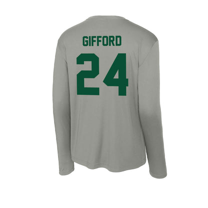 Baylor - NCAA Football : Micah Gifford - Activewear Long Sleeve T-Shirt-1