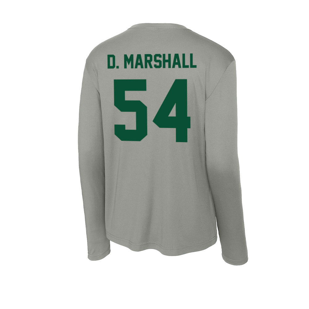 Baylor - NCAA Football : David D. Marshall - Activewear Long Sleeve T-Shirt-1