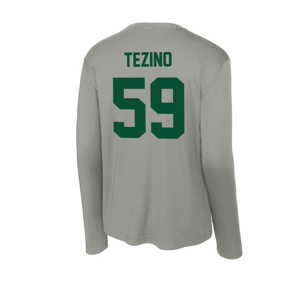 Baylor - NCAA Football : Devonte Tezino - Activewear Long Sleeve T-Shirt-1