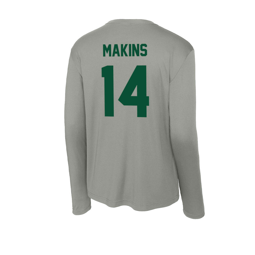 Baylor - NCAA Football : Kj Makins - Activewear Long Sleeve T-Shirt-1