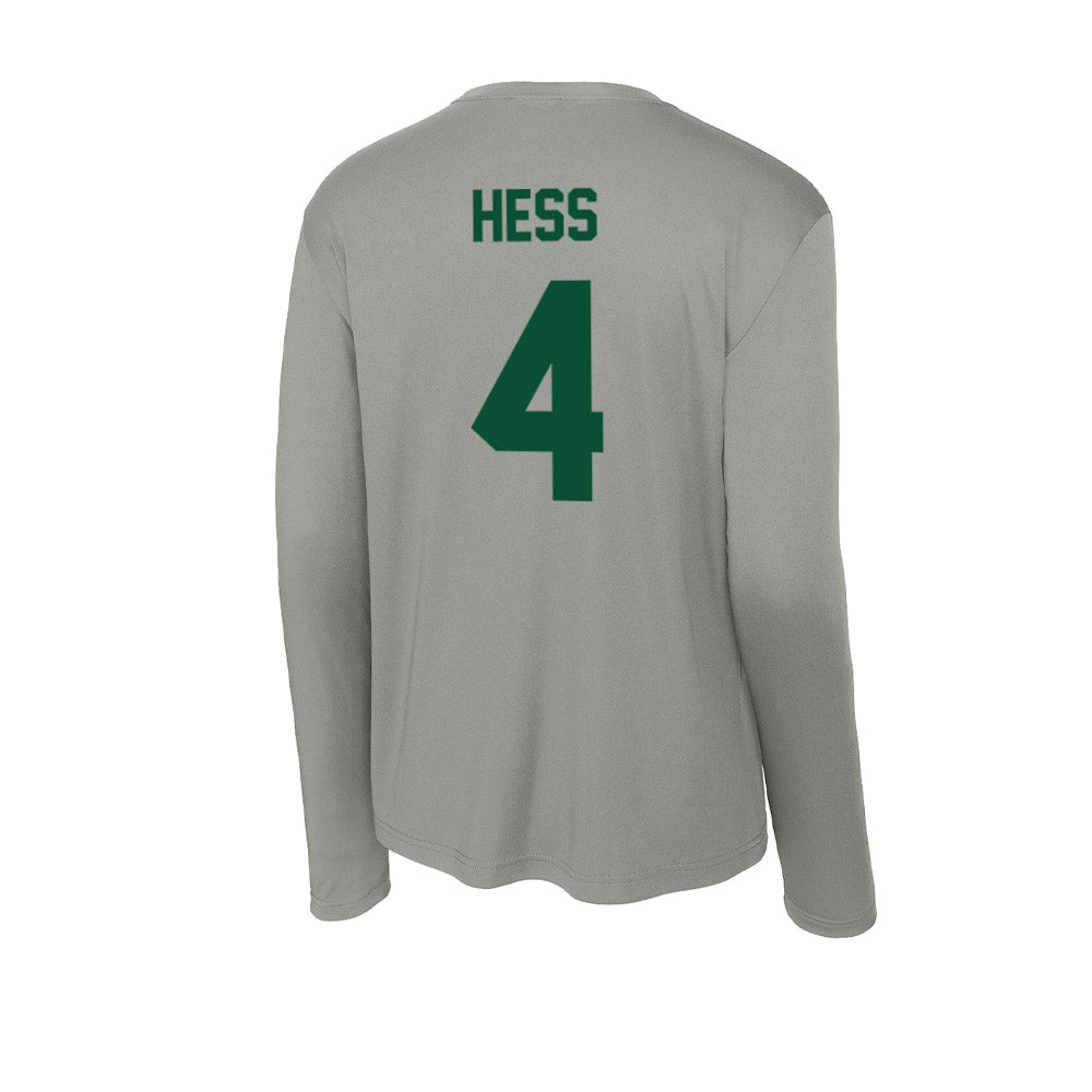 Baylor - NCAA Women's Soccer : Olivia Hess - Activewear Long Sleeve T-Shirt-1