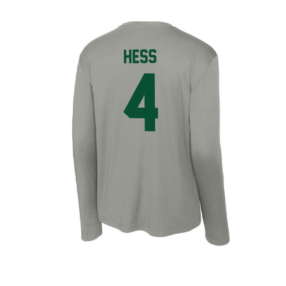 Baylor - NCAA Women's Soccer : Olivia Hess - Activewear Long Sleeve T-Shirt-1