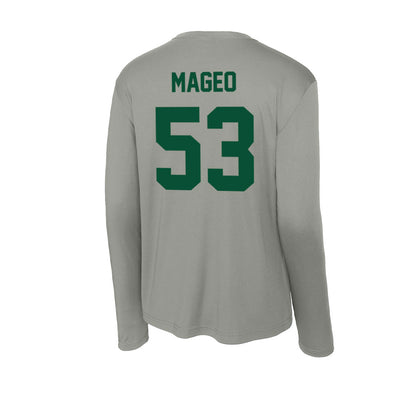Baylor - NCAA Football : Ronnie Mageo - Activewear Long Sleeve T-Shirt-1