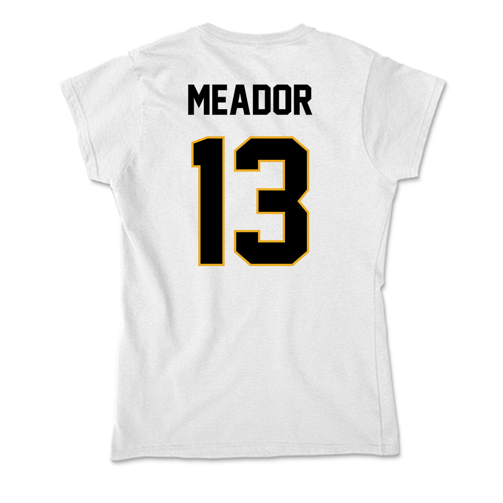 Missouri - NCAA Women's Soccer : Morgan Meador - Soft Style Women’s T-Shirt-1