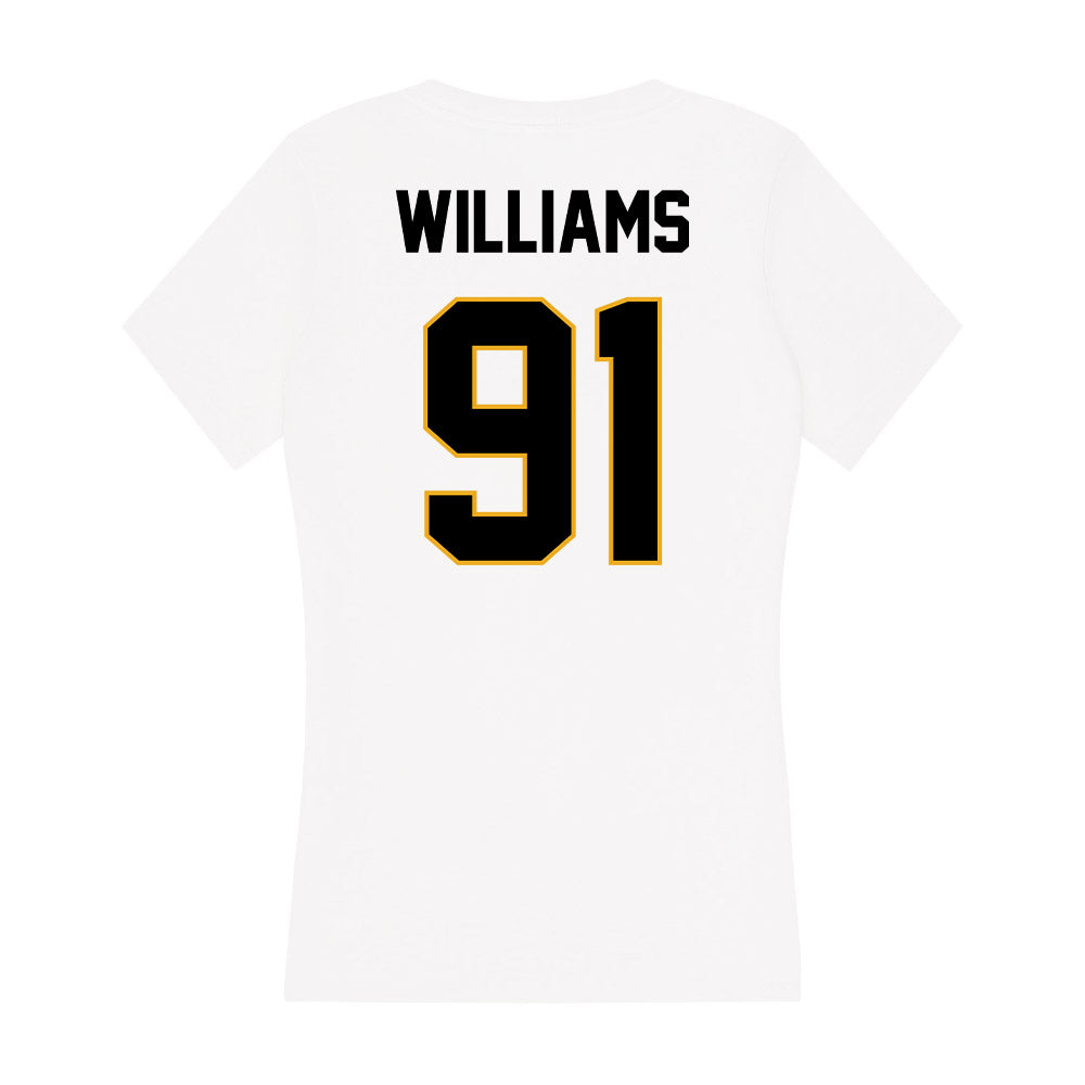 Missouri - NCAA Football : Elias Williams - Women's V-Neck T-Shirt-1