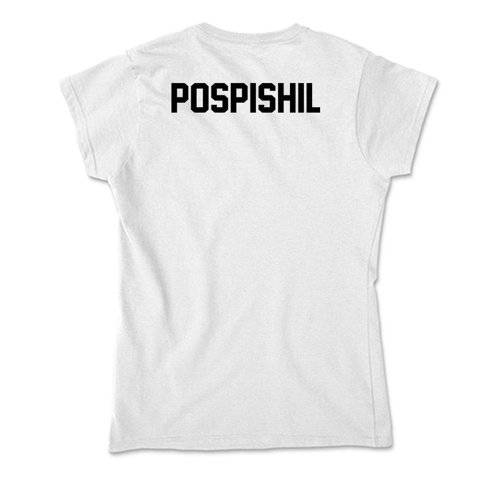 Missouri - NCAA Men's Swimming & Diving : Jaden Pospishil - Soft Style Women’s T-Shirt-1