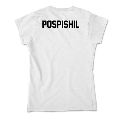 Missouri - NCAA Men's Swimming & Diving : Jaden Pospishil - Soft Style Women’s T-Shirt-1