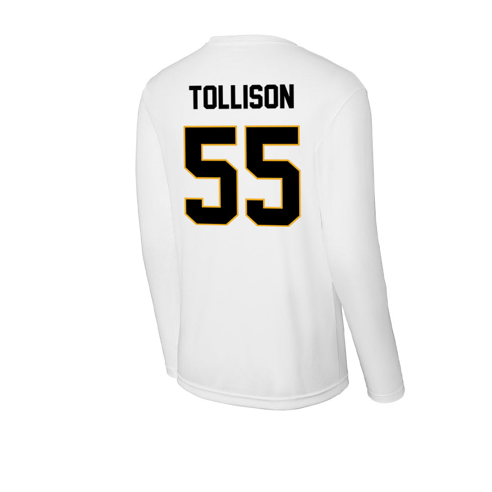 Missouri - NCAA Football : Connor Tollison - Activewear Long Sleeve T-Shirt-1