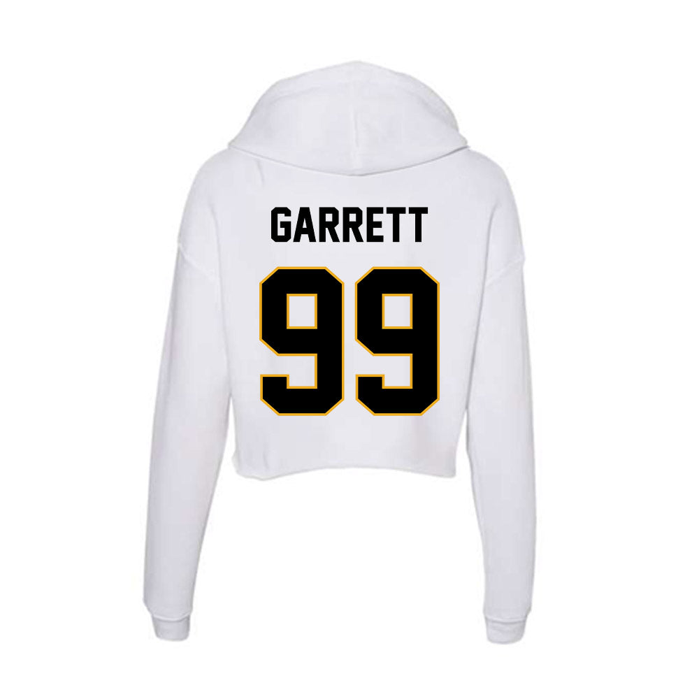 Missouri - NCAA Baseball : Miles Garrett - Women's Crop Fleece Hoodie-1