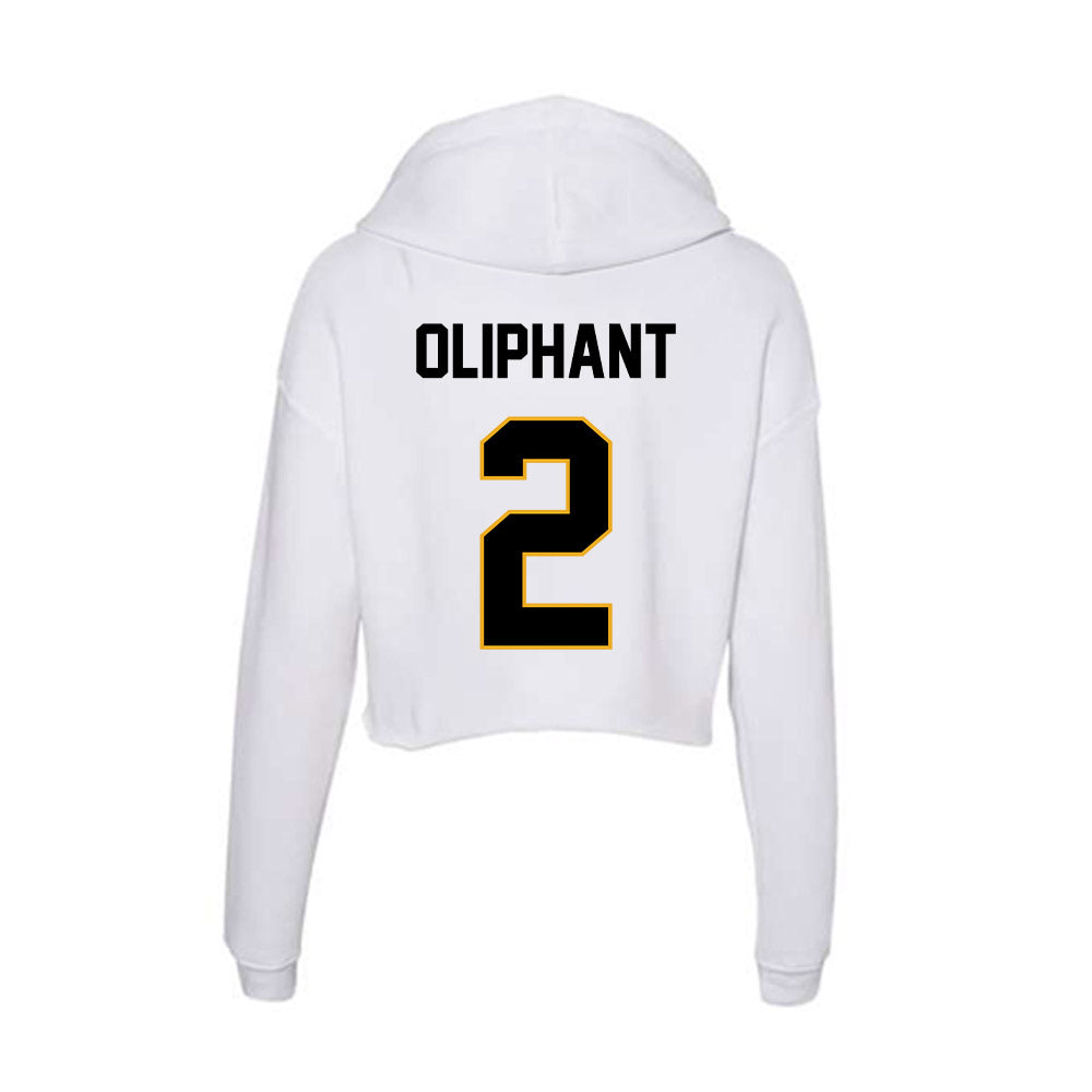 Missouri - NCAA Women's Basketball : Londyn Oliphant - Women's Crop Fleece Hoodie-1