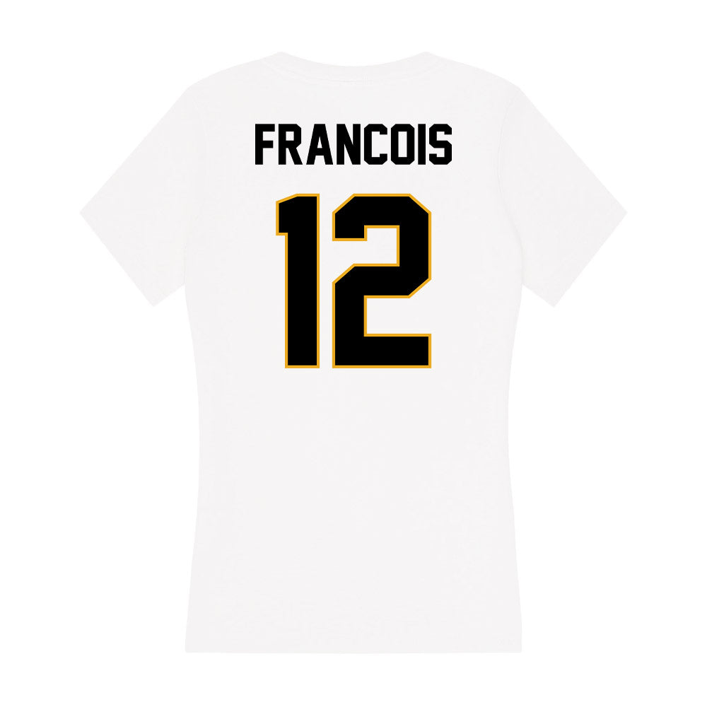 Missouri - NCAA Men's Basketball : Jackson Francois - Women's V-Neck T-Shirt-1