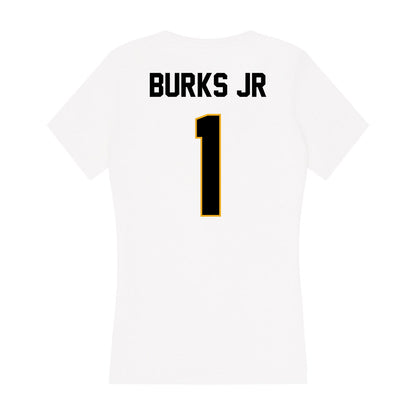 Missouri - NCAA Football : Marvin Burks Jr - Women's V-Neck T-Shirt-1