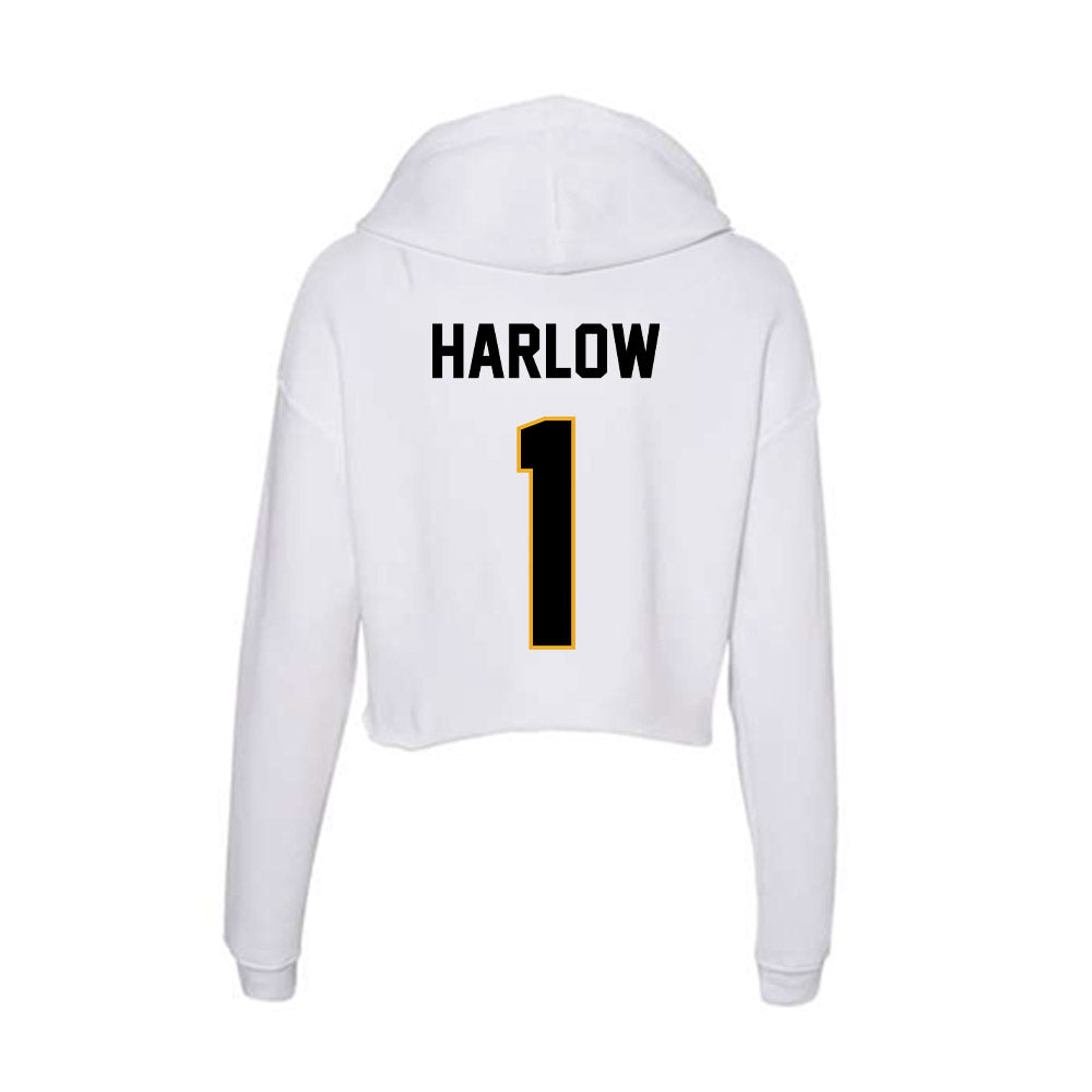 Missouri - NCAA Men's Track & Field : Kannon Harlow - Women's Crop Fleece Hoodie-1