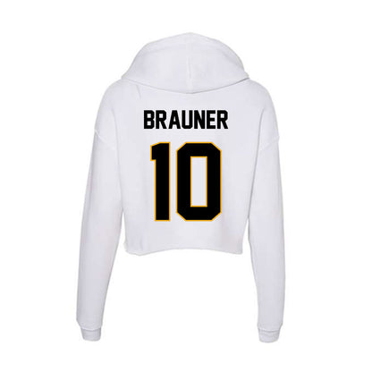 Missouri - NCAA Softball : Monica Brauner - Women's Crop Fleece Hoodie-1