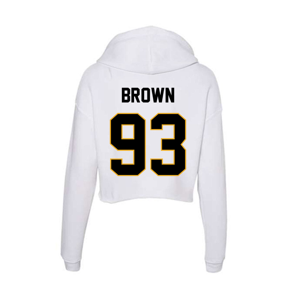 Missouri - NCAA Football : Jaylen Brown - Women's Crop Fleece Hoodie-1