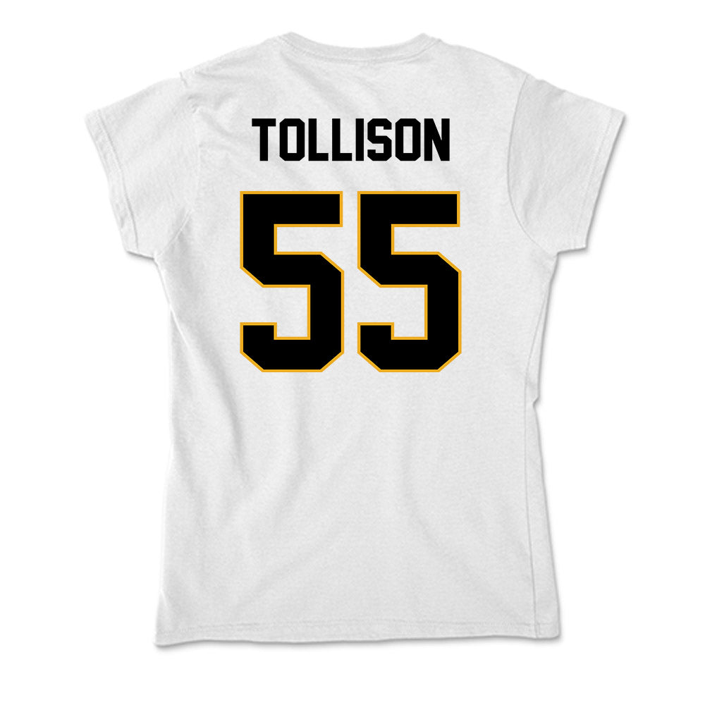 Missouri - NCAA Football : Connor Tollison - Soft Style Women’s T-Shirt-1