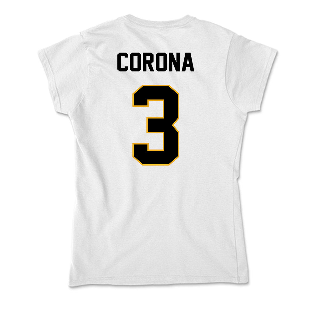 Missouri - NCAA Baseball : Danny Corona - Soft Style Women’s T-Shirt-1