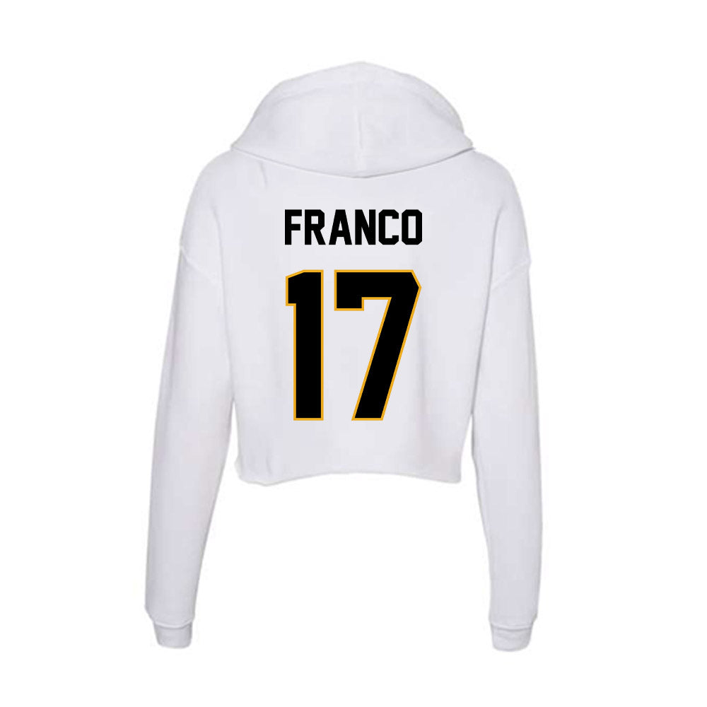 Missouri - NCAA Women's Volleyball : Naomi Franco - Women's Crop Fleece Hoodie-1