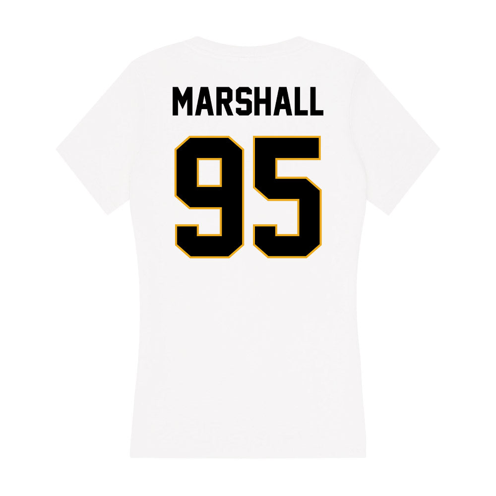 Missouri - NCAA Football : Jalen Marshall - Women's V-Neck T-Shirt-1