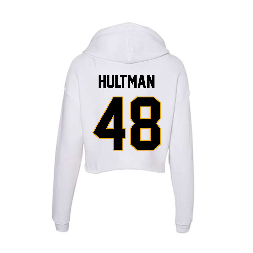 Missouri - NCAA Football : Brady Hultman - Women's Crop Fleece Hoodie-1