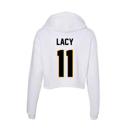 Missouri - NCAA Football : Kewan Lacy - Women's Crop Fleece Hoodie-1