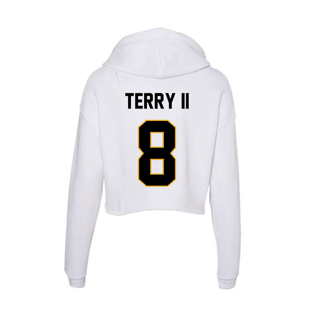 Missouri - NCAA Football : Shaun Terry II - Women's Crop Fleece Hoodie-1