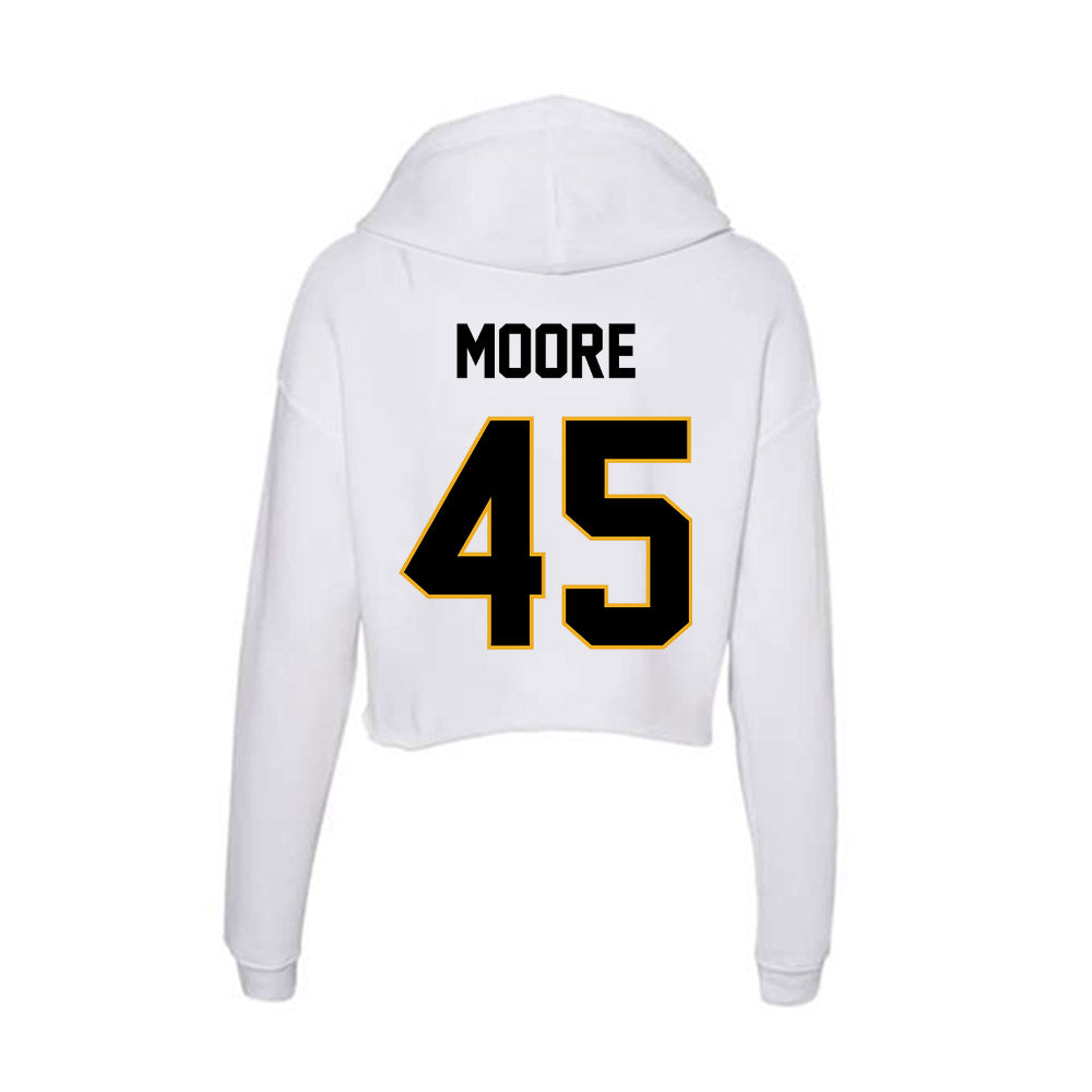 Missouri - NCAA Football : Joe Moore - Women's Crop Fleece Hoodie-1