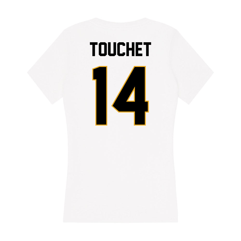 Missouri - NCAA Softball : Nathalie Touchet - Women's V-Neck T-Shirt-1