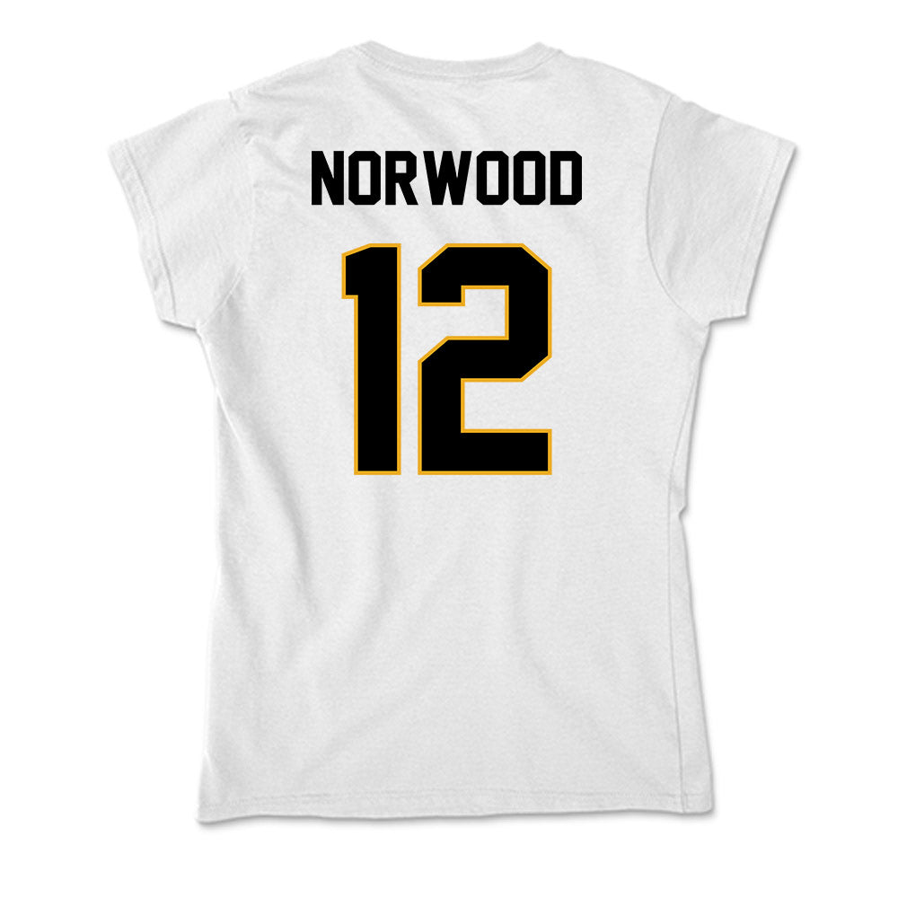 Missouri - NCAA Football : Dreyden Norwood - Soft Style Women’s T-Shirt-1